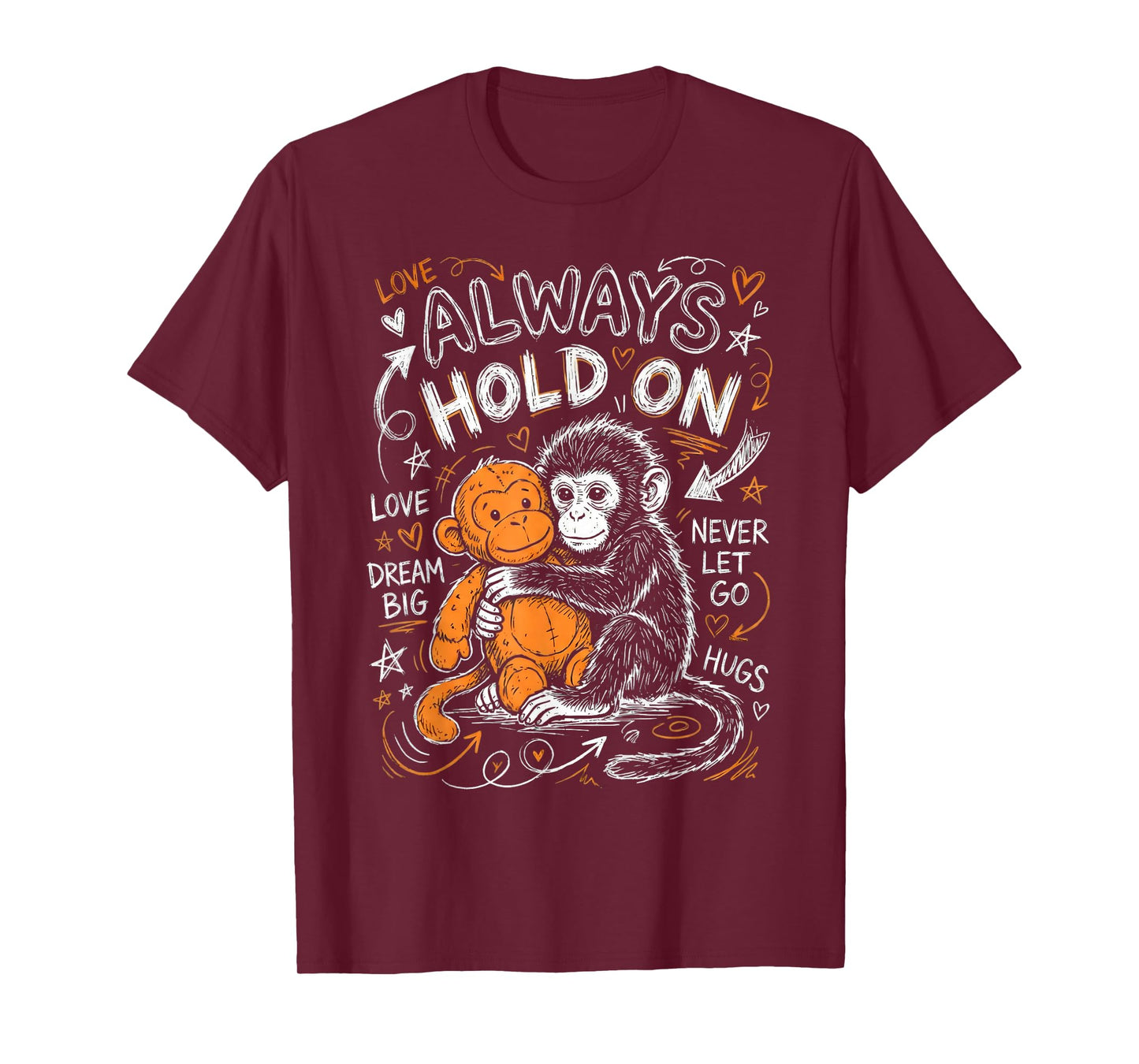 Punch Monkey Cute Baby Funny Animal T-Shirt