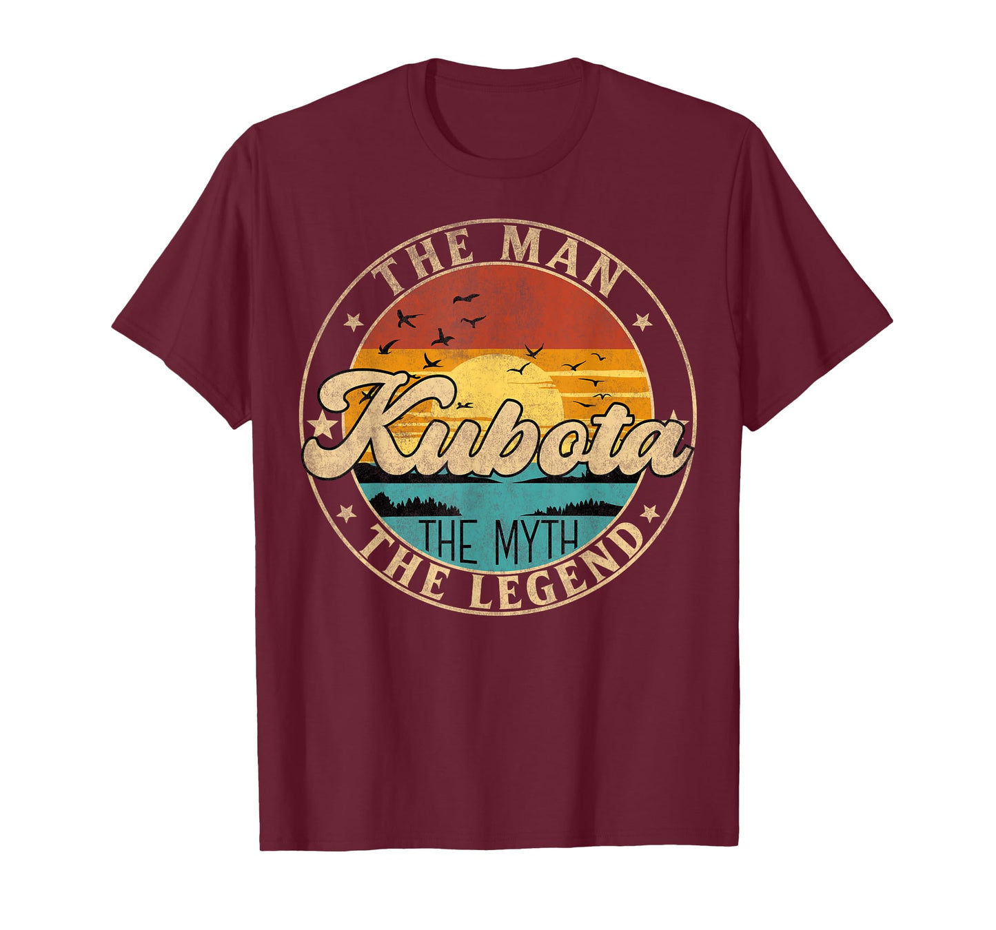 KUBOTA The Man The Myth The Legend First Name T-Shirt