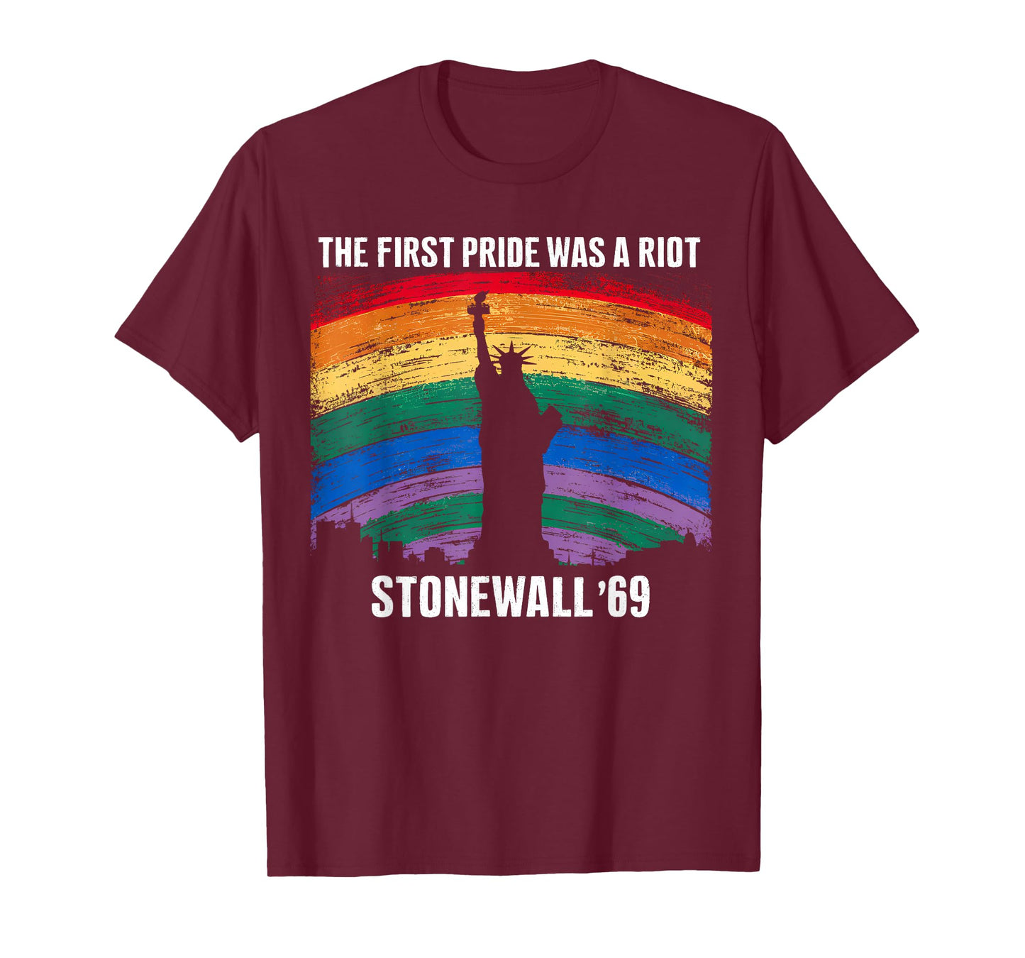 Stonewall Riot LGBT History Pride Was A Riot Gay Pride Month T-Shirt