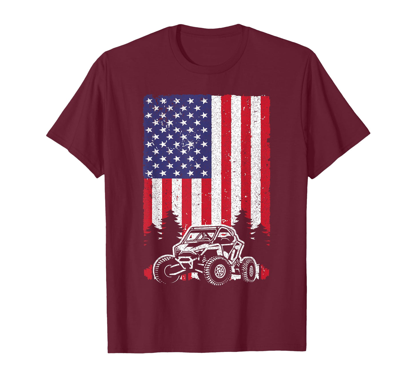 Funny SxS ATV Art For Men Women UTV Off Road Side-By-Side T-Shirt