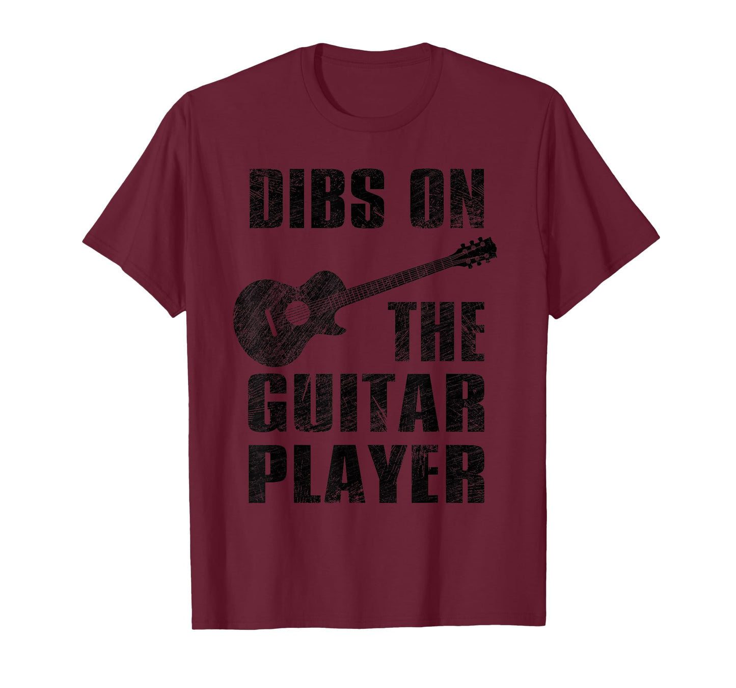 Dibs On The Guitar Player Funny Guitarist Lover For Women T-Shirt