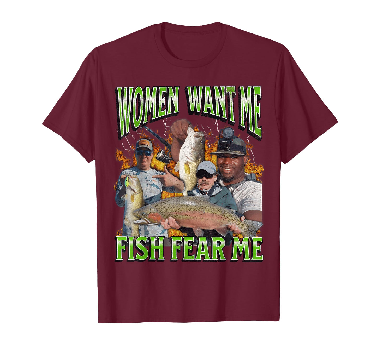 MildlyPerturbed Women's Fishing Graphic T-Shirt - Black, Short Sleeve, Small, Adult, Unisex-Adults, Family, Friends, Sports Enthusiasts, Fishing Enthusiasts, Unisex, Young Adults, Small Size