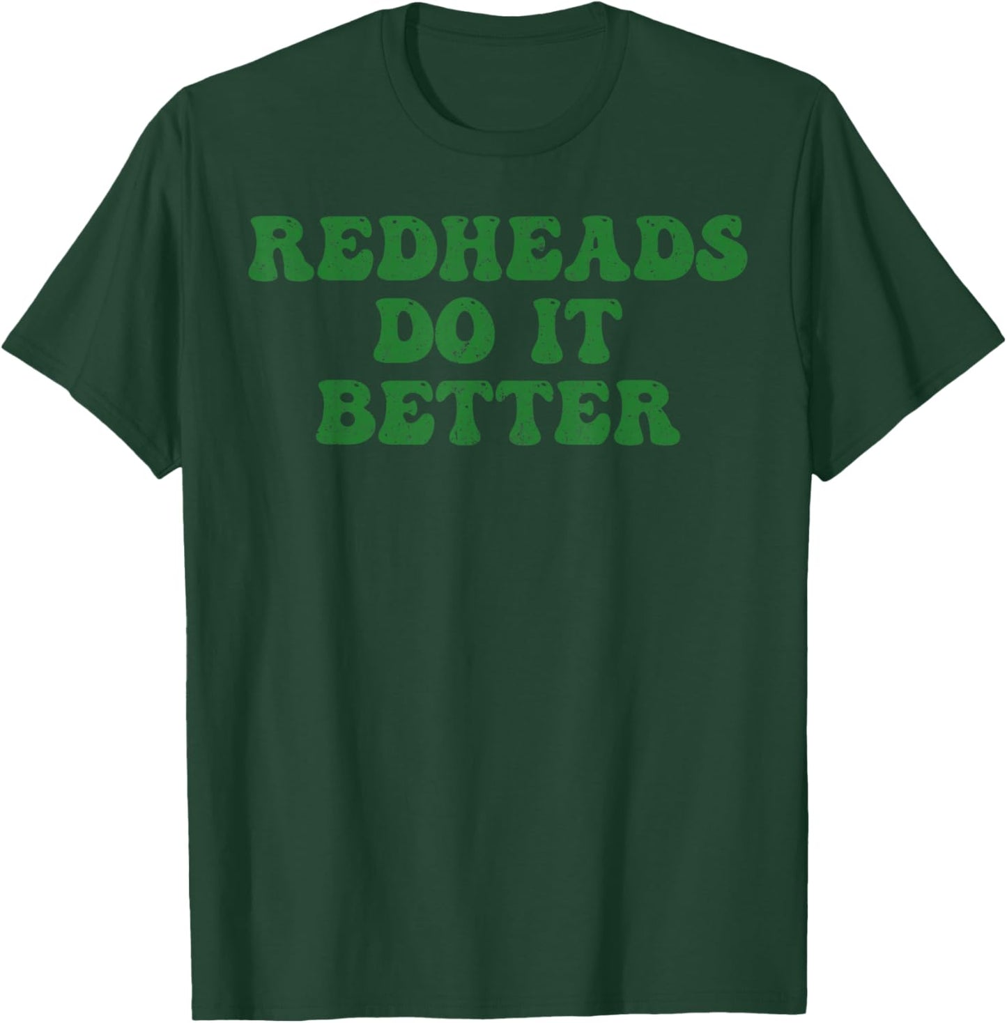 Redheads Do It Better St Patrick's Day Dibs on The Redheads T-Shirt T-Shirt - T-Shirt | Forest