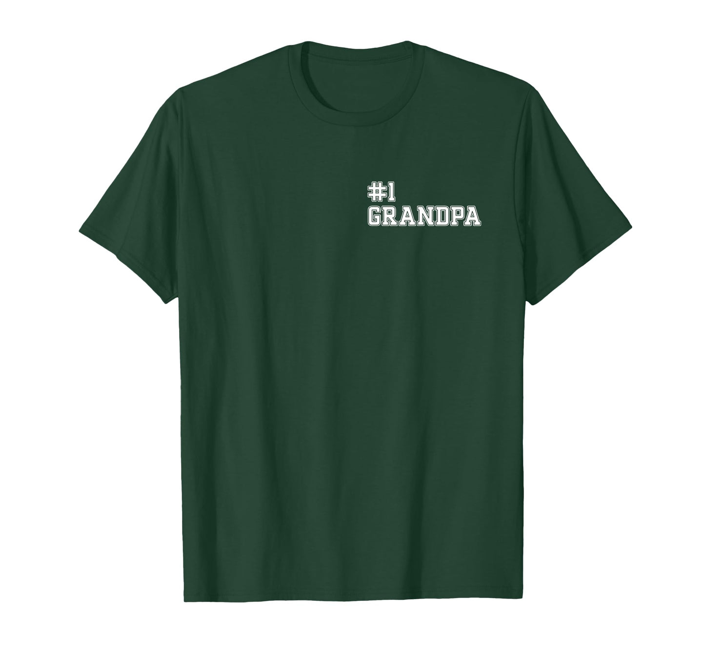 #1 Grandpa Best Grandpa Number One Grandpa T-Shirt