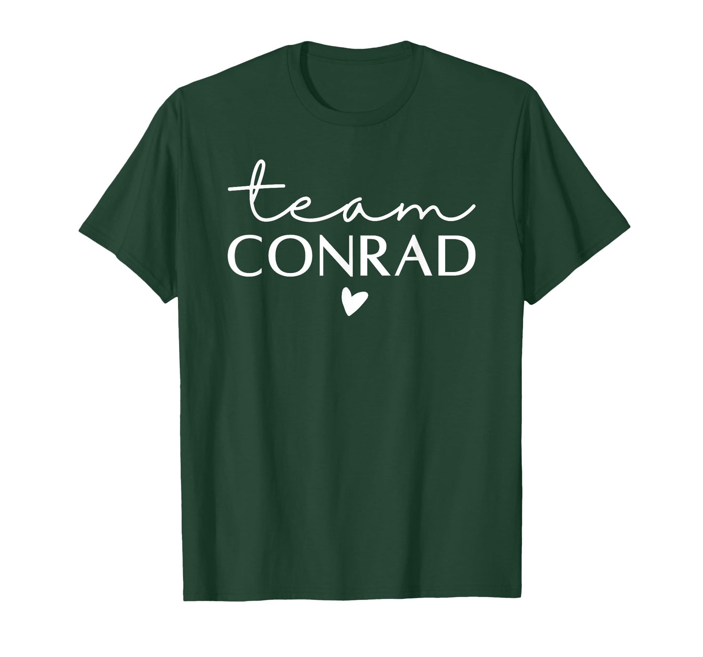 Team Conrad Birthday First Name T-Shirt