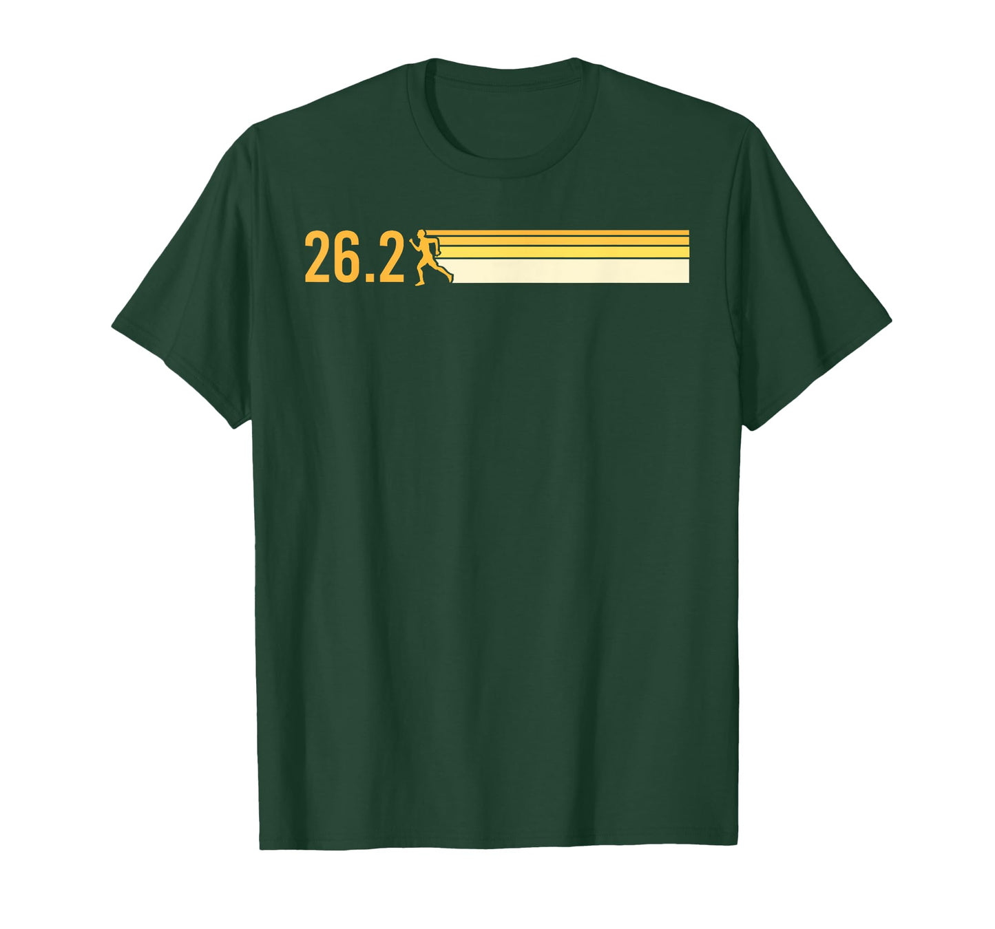 Vintage Marathon Art Men Women Marathoner 26.2 Miles Runner T-Shirt