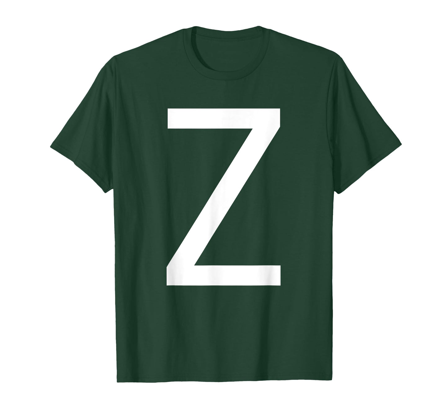 Capital Letter Z Monogram Poppins Font Initial Alphabet T-Shirt