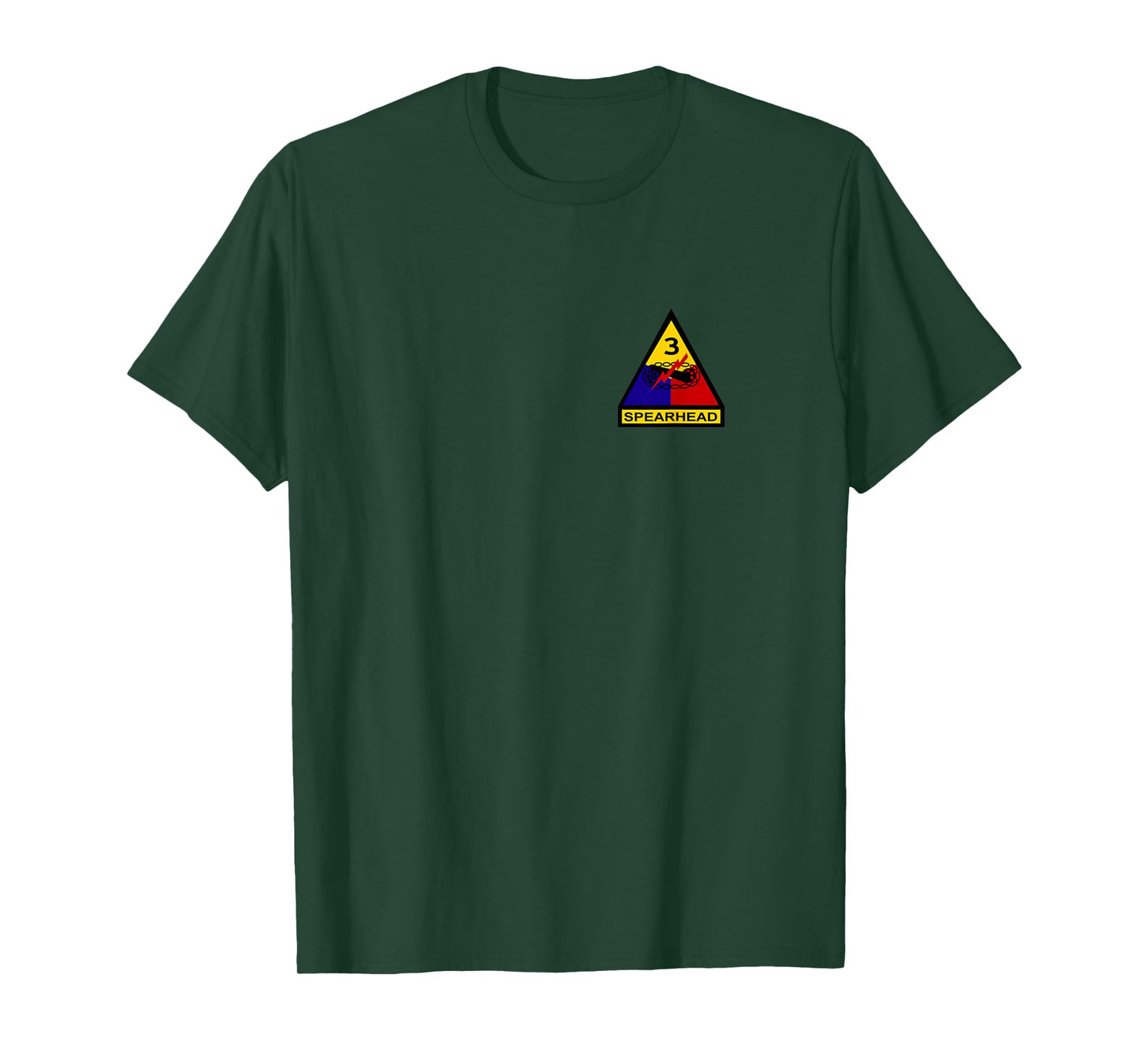 3rd Armored Division Old Ironsides Pocket Veterans Day Xmas T-Shirt