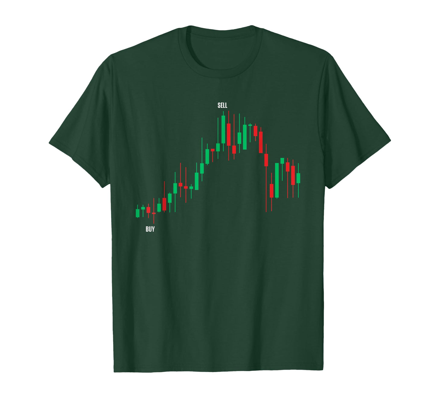 Cool Stock Trading Art For Men Women Day Trader Stock Market T-Shirt