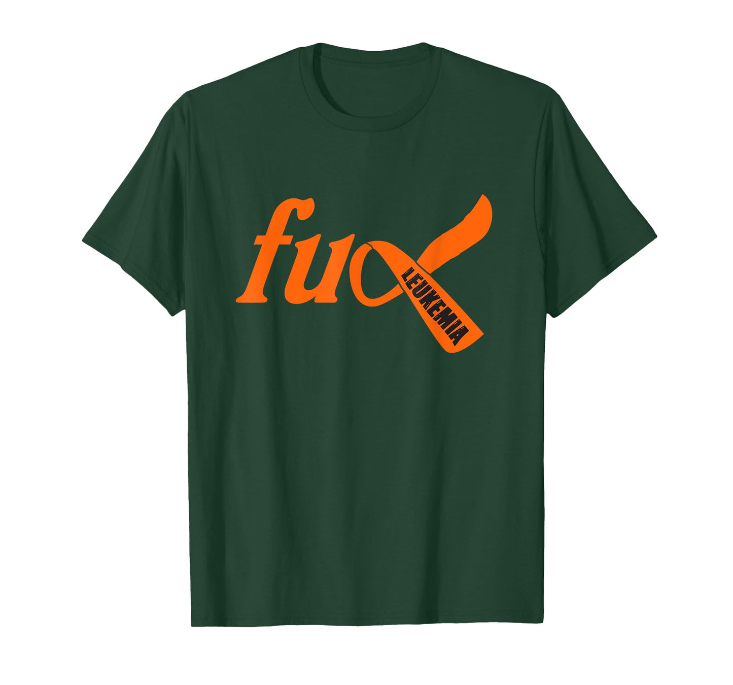 Funny Fuck Leukemia Cancer Awareness Ribbon Gifts T-Shirt