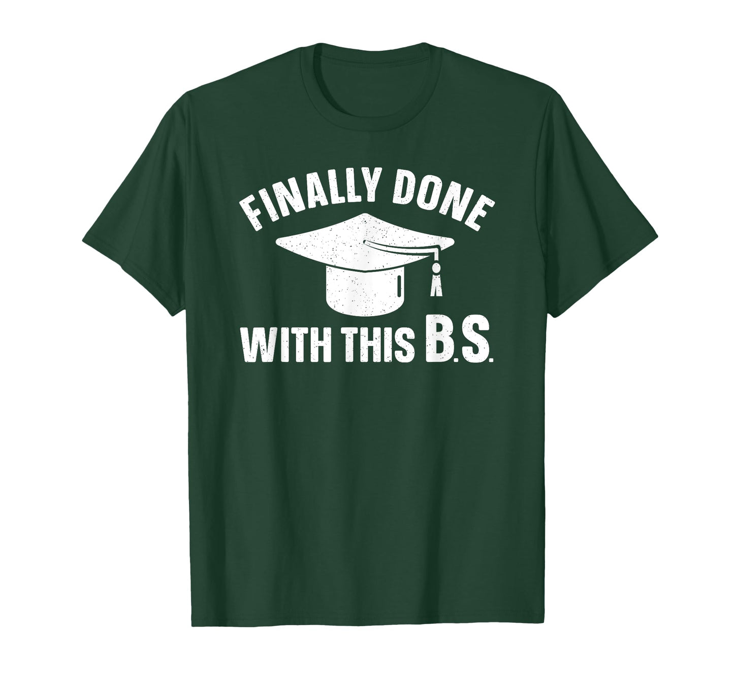 Graduation Art For Men Women Bachelor Of Science Graduation T-Shirt