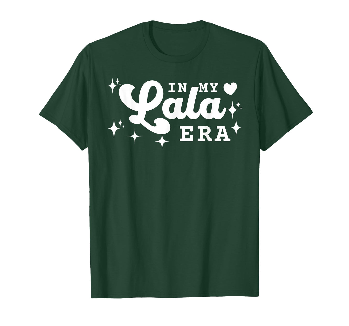 Funny In My Lala Era Lover Groovy Retro Mother's Day T-Shirt