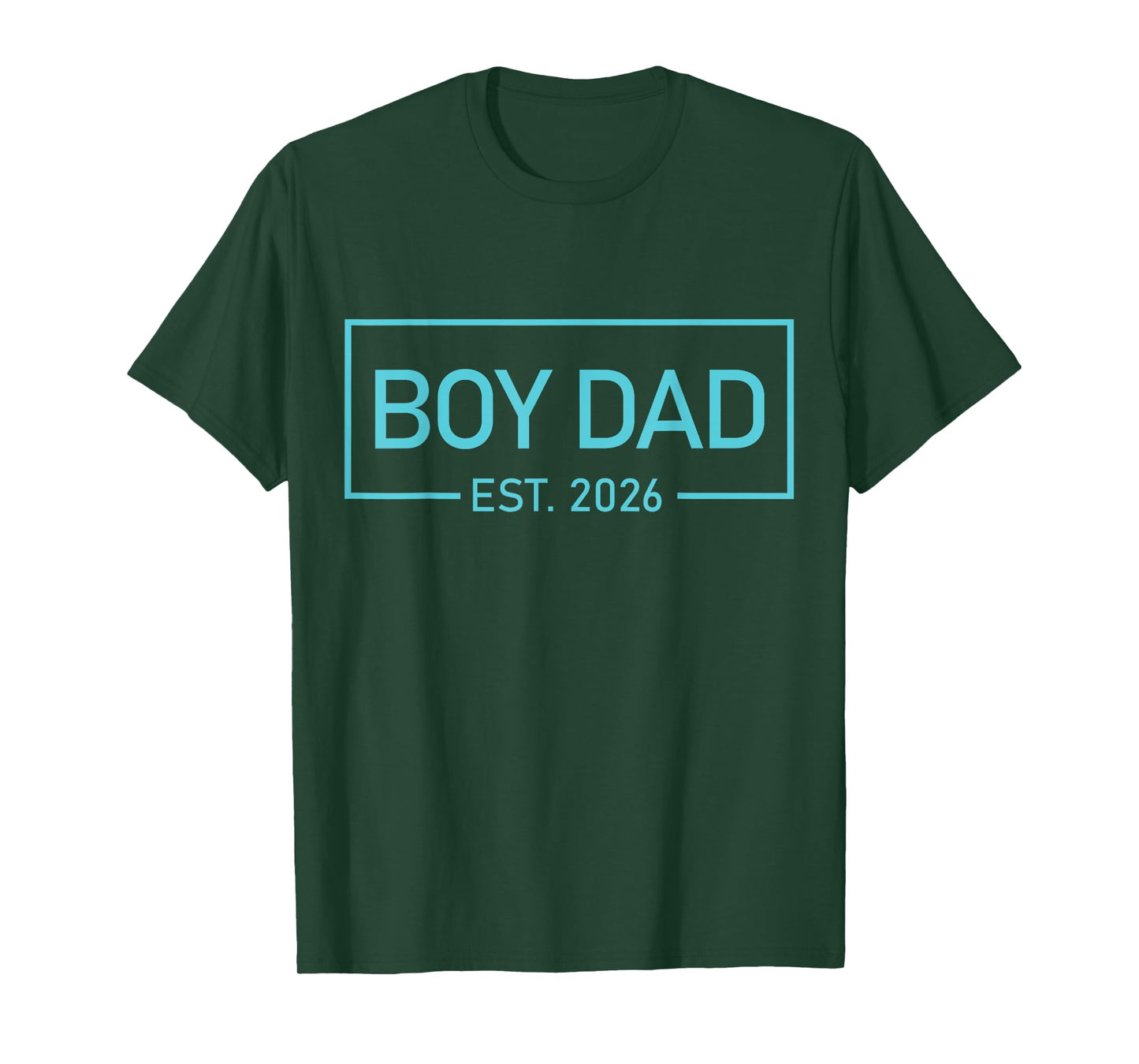 Men boy Dad Est 2026 Newborn Daddy Father baby boy son T-Shirt