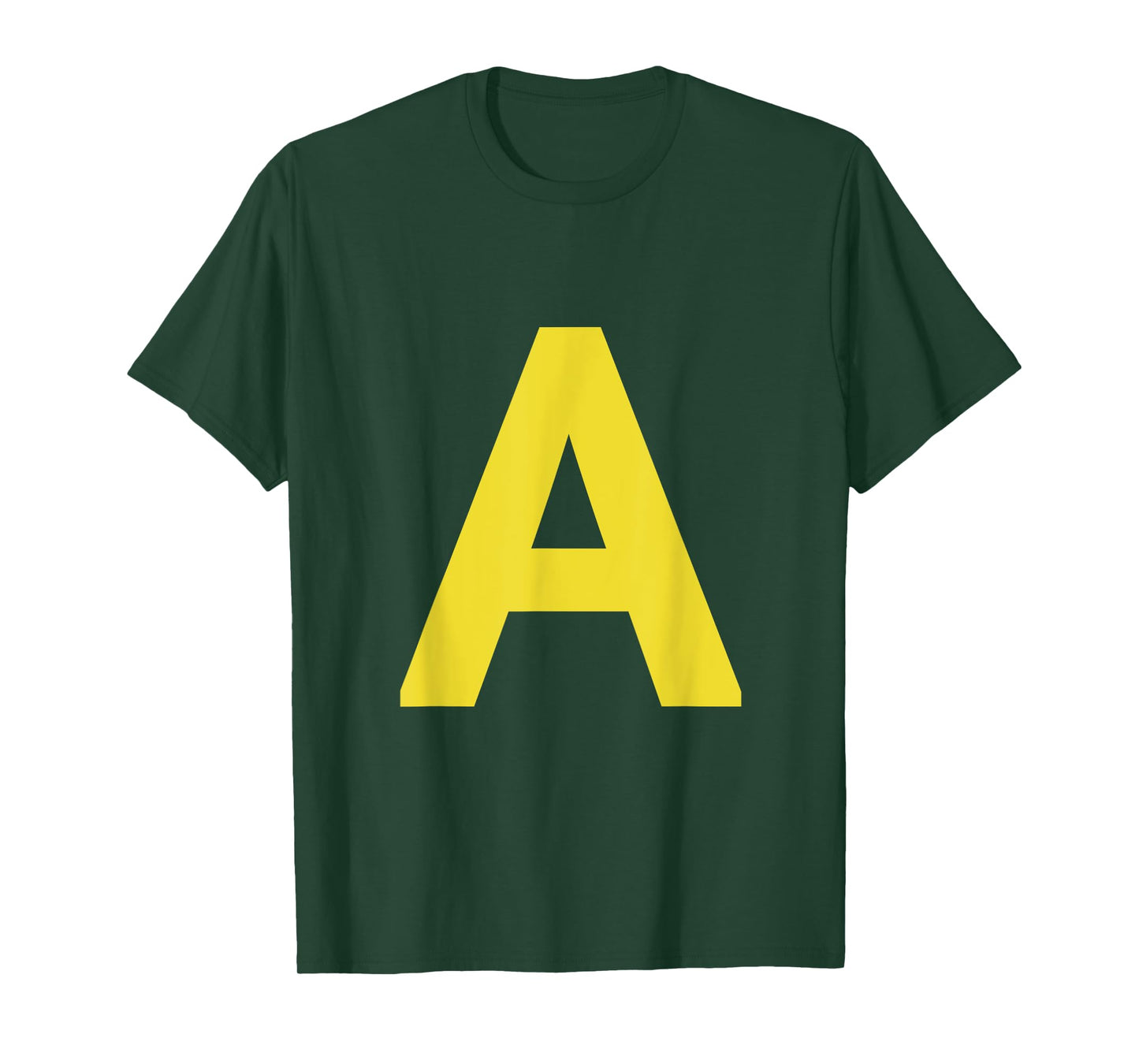 letter A funny chipmunk group matching halloween costume T-Shirt