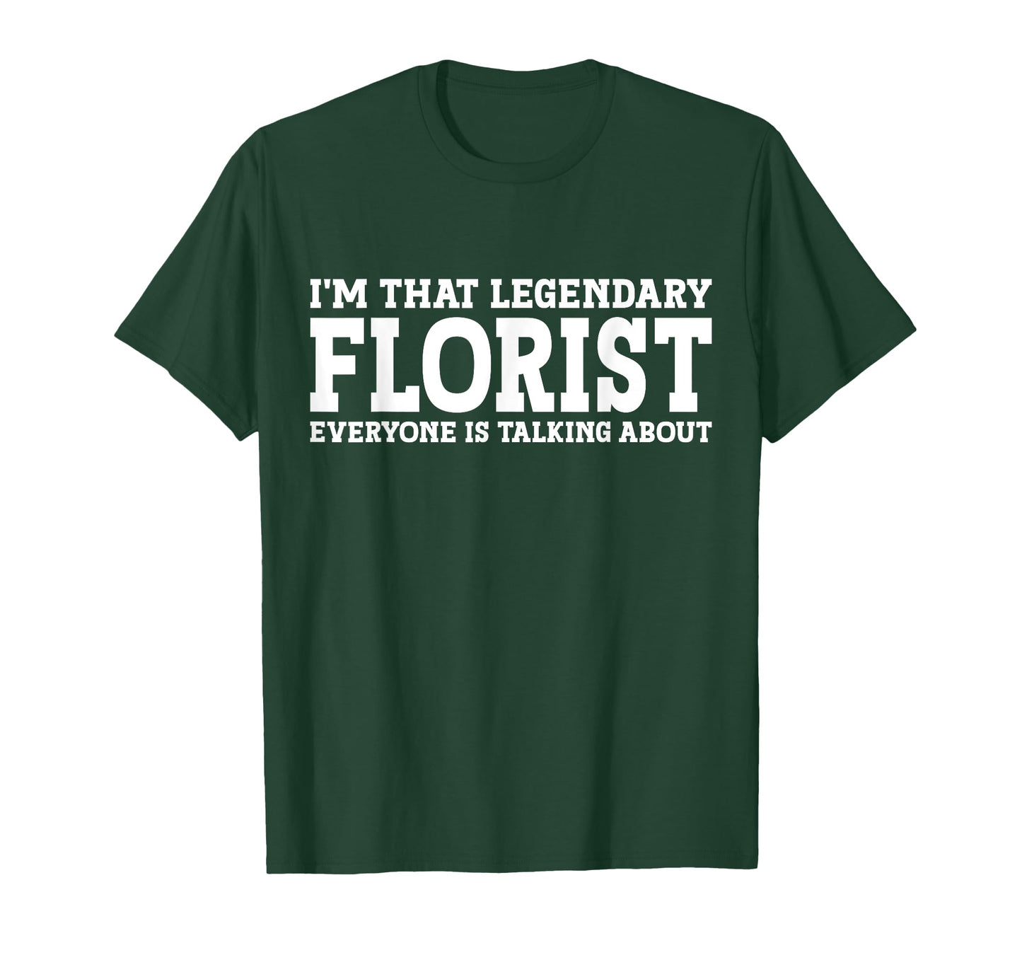 Florist Job Title Employee Funny Worker Profession Florist T-Shirt