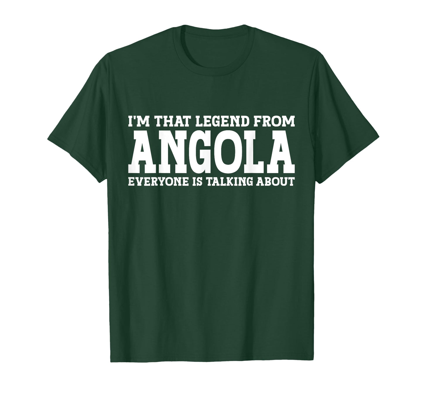 Angola Hometown IN Indiana Home Roots Funny City Angola T-Shirt