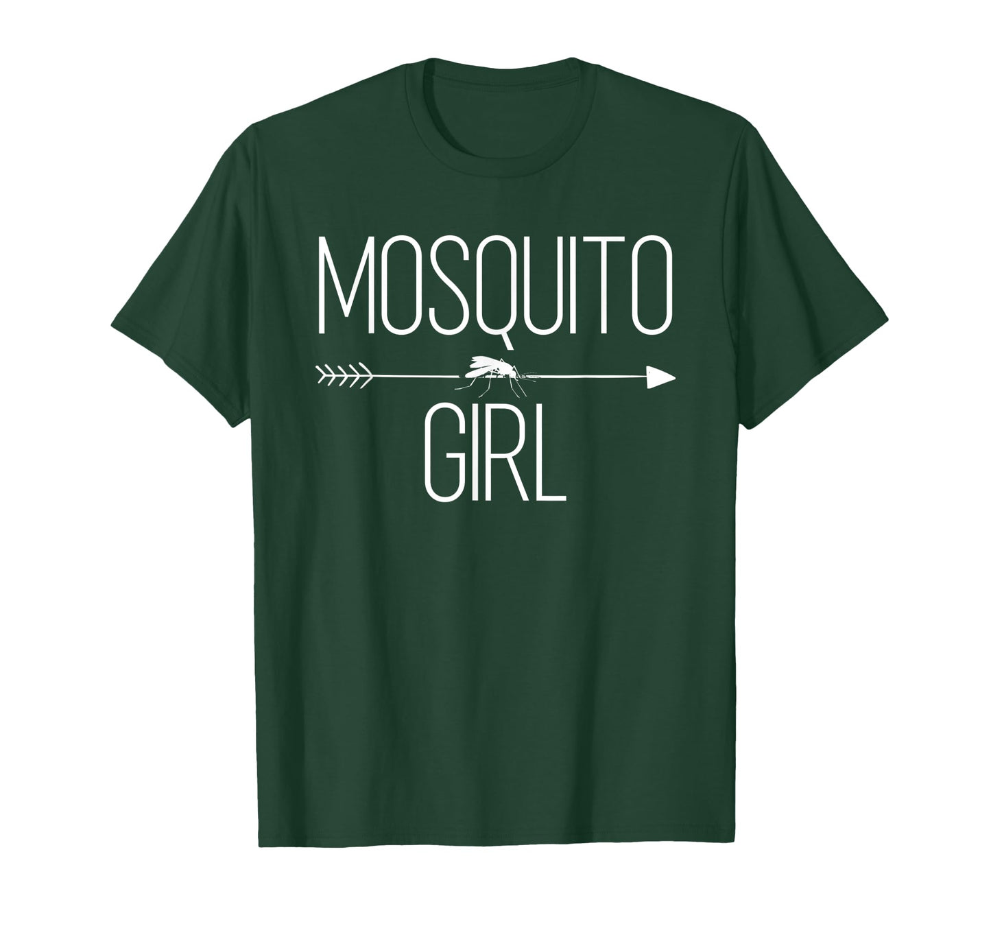 Mosquito Girl Gift For Women Insect Gnat Animal Lover T-Shirt