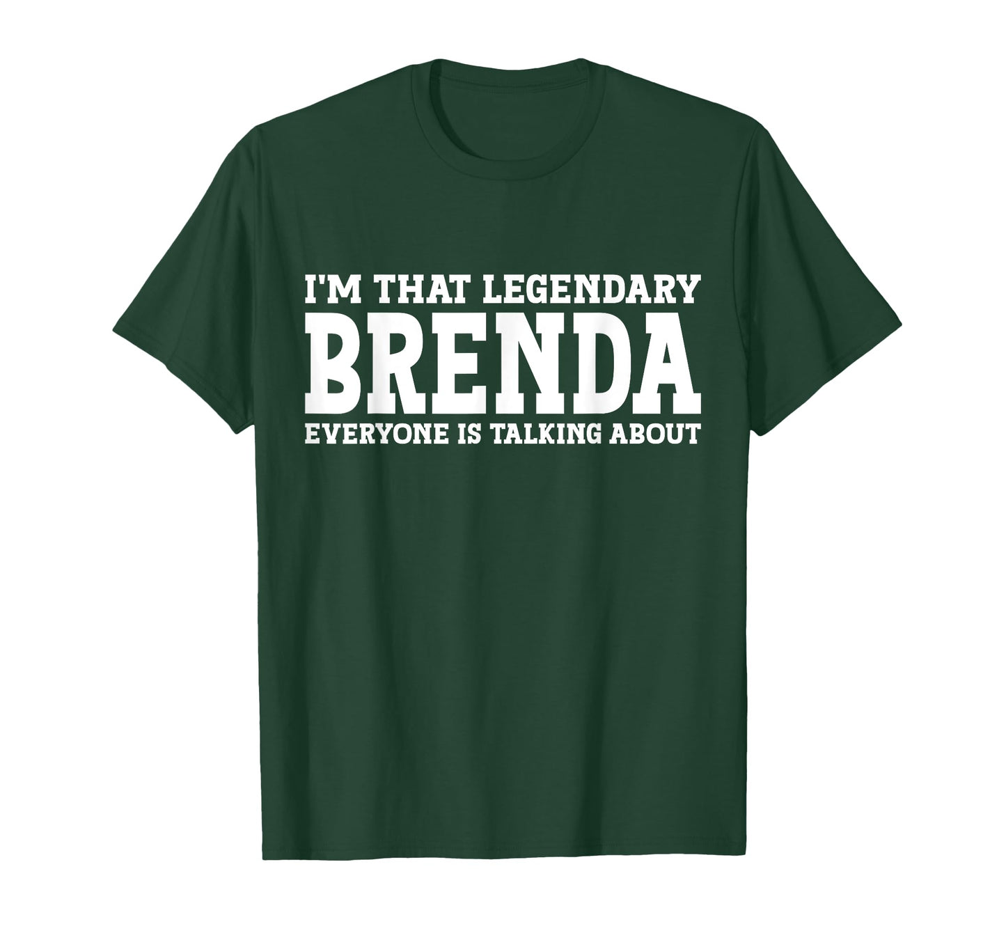 Brenda Personal Name First Name Funny Brenda T-Shirt
