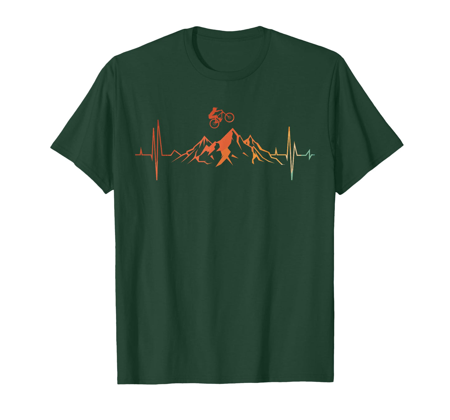 Mountain Bike Art For Men Women Downhill Mountain Biker MTB T-Shirt