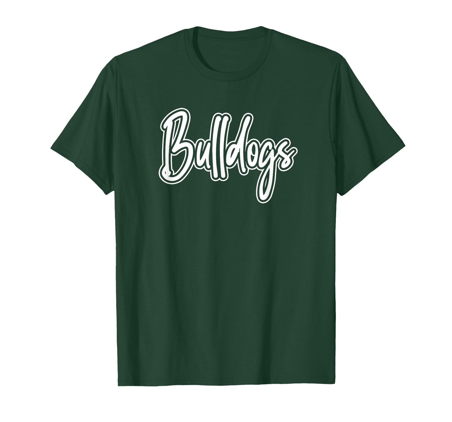 Vintage Bulldogs Team Pride School Spirit Back to School T-Shirt