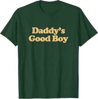 Daddy's Good Boy Shirt Y2k Aesthetic Trendy T-Shirt