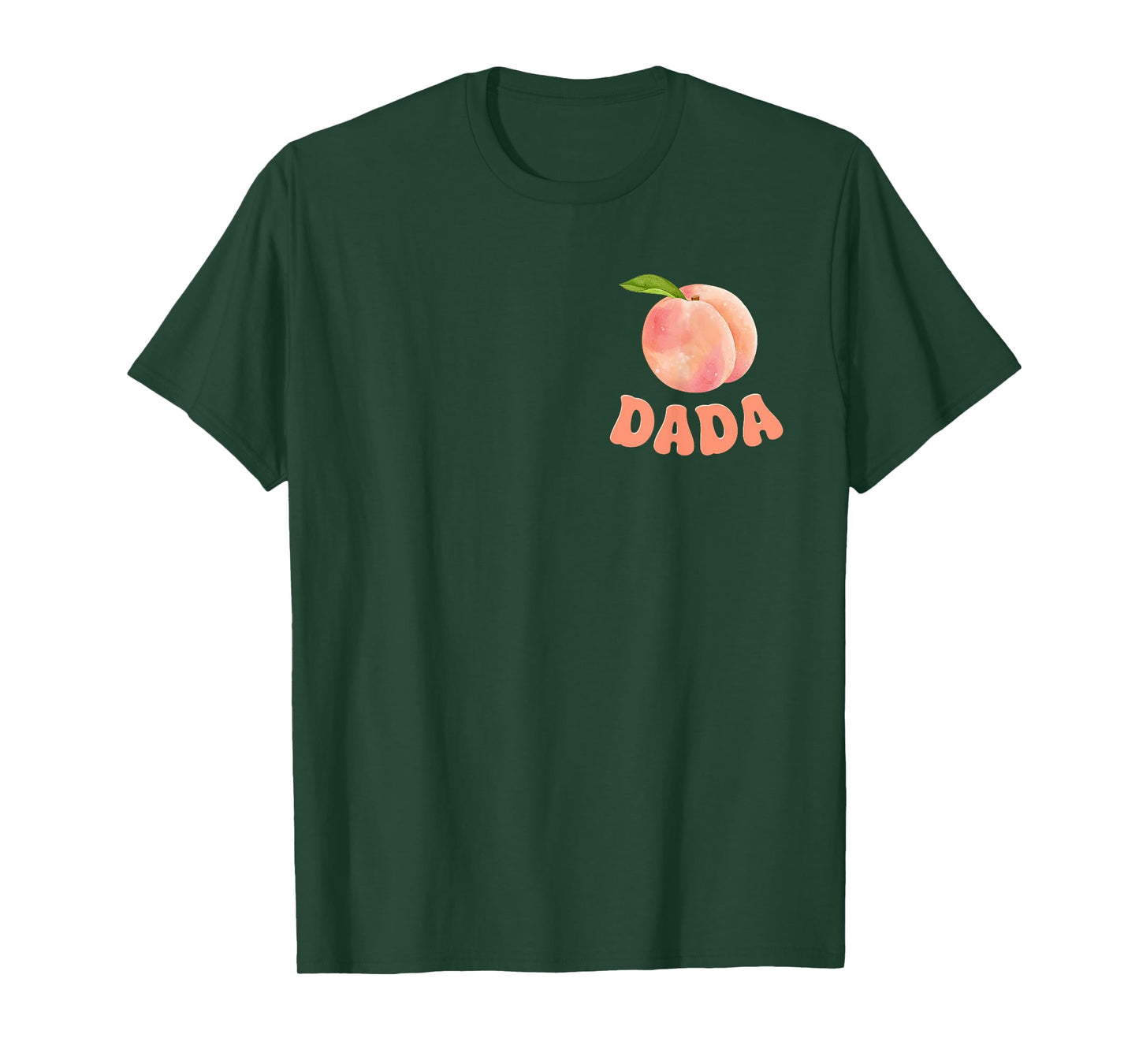 Dada Sweet One Peach 1st Birthday Family Party Mom and Dad T-Shirt