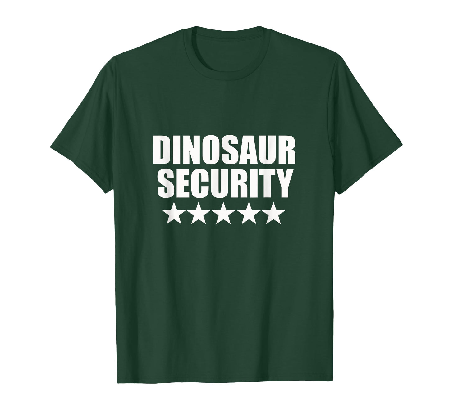 Dinosaur Security Halloween Birthday Fancy Dress Costume T-Shirt