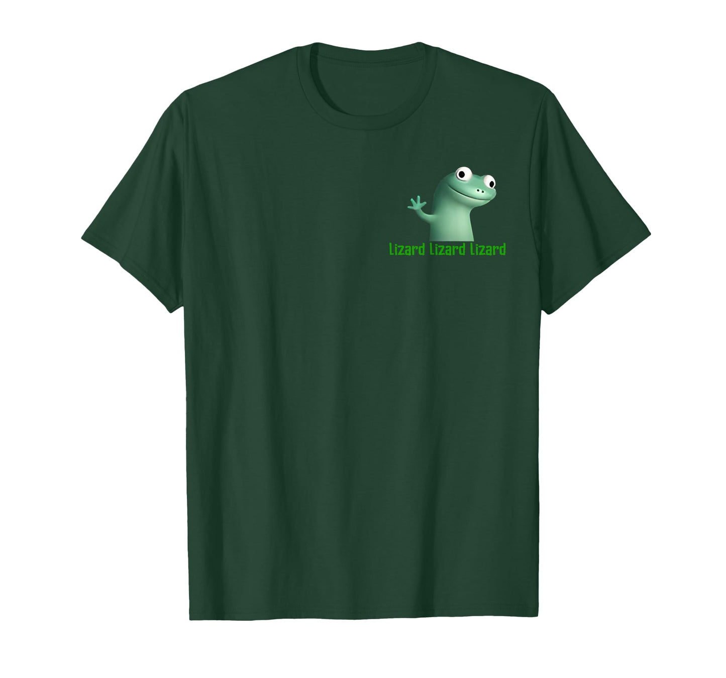 Funny Weirdcore Lizard Lizard Lizard Meme Animal Women Men T-Shirt