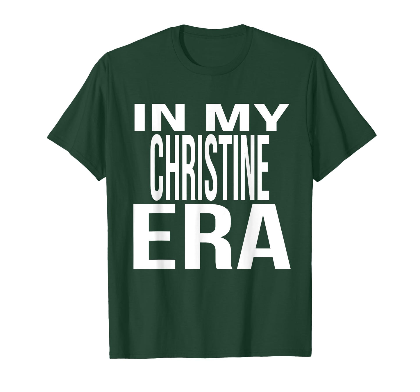 In My Christine Era Family Reunion Squad First Last Name T-Shirt