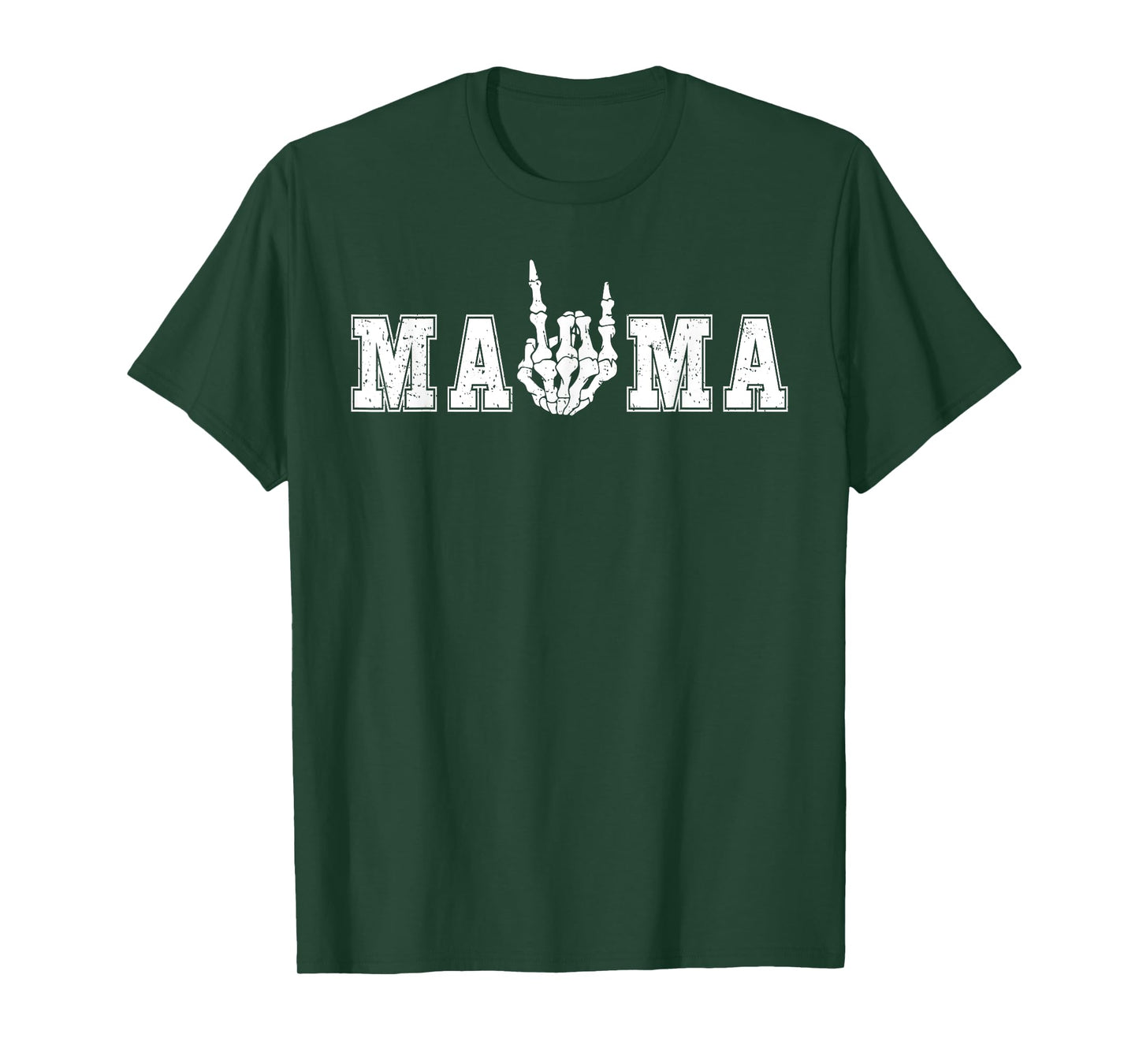 Mama Gothic Family Matching Skeleton Birthday Boy Girl T-Shirt