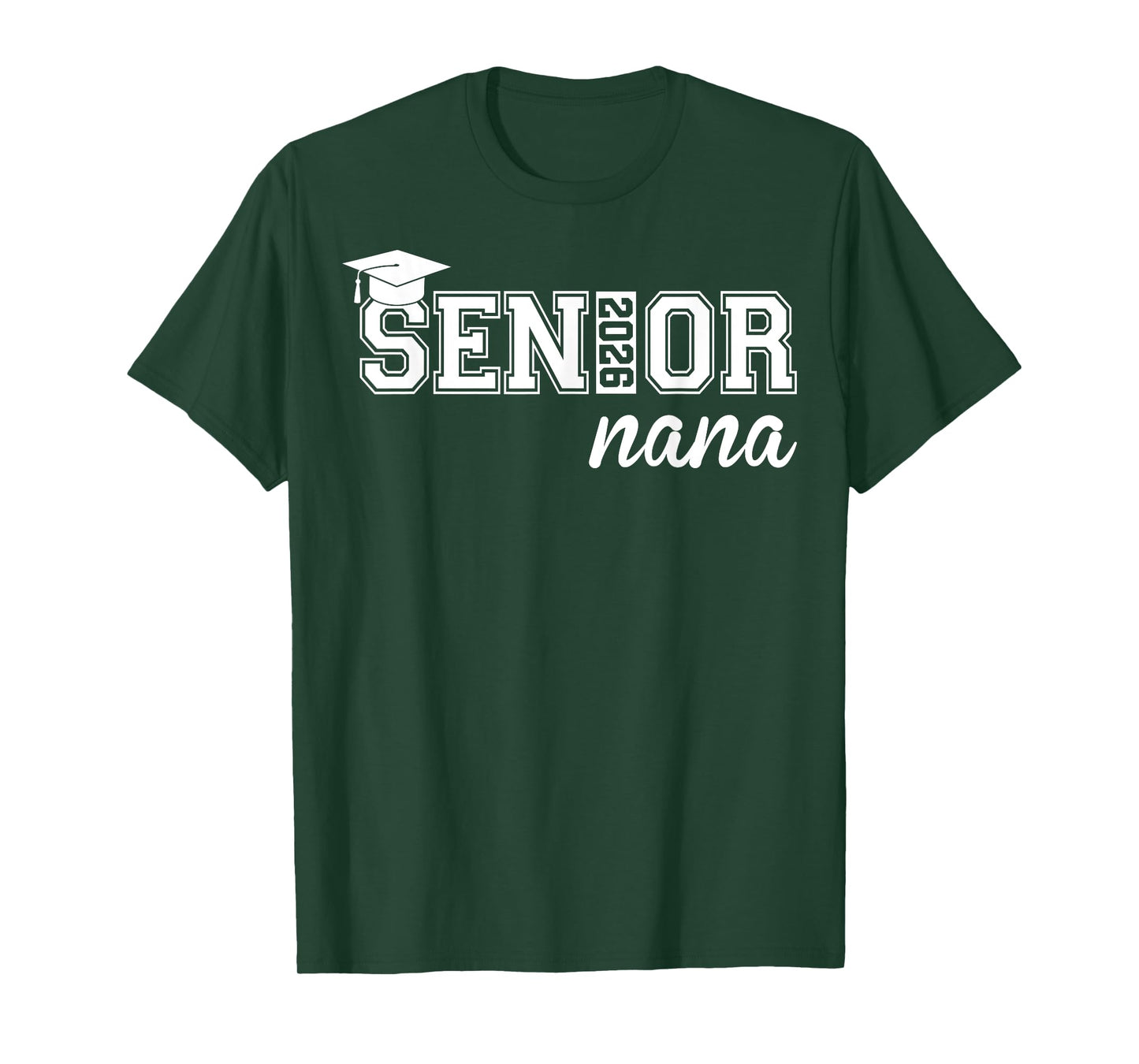 Proud Nana Senior 2026 Graduation Grandmother Gifts T-Shirt