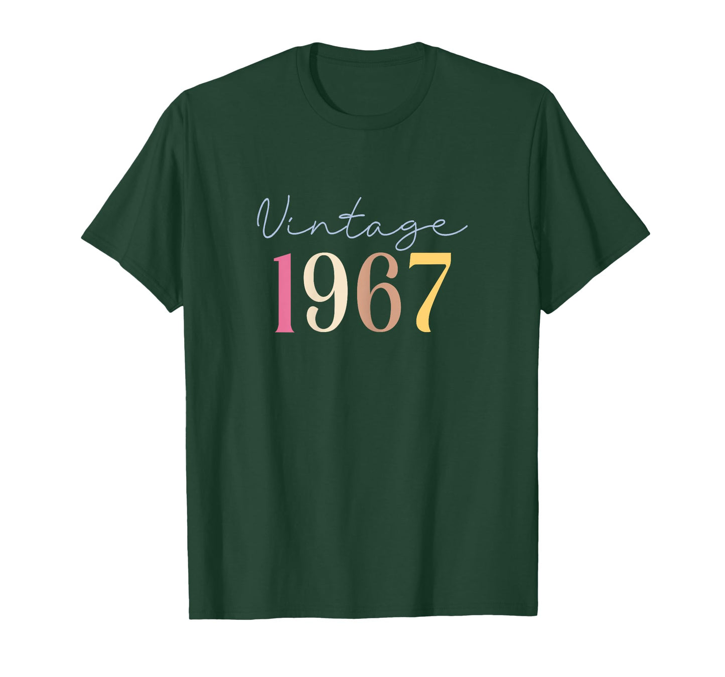 58 Years Old Vintage 1967 58th Birthday For Women T-Shirt
