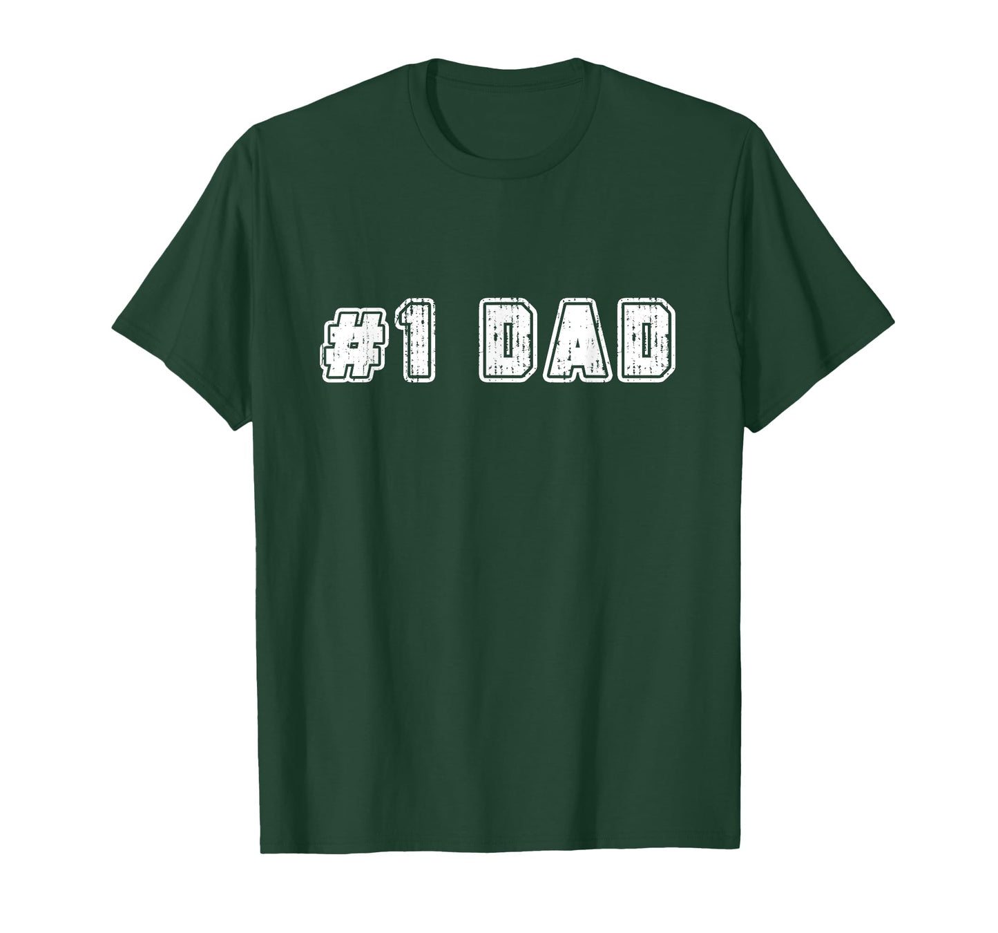 #1 Dad Best Dad Father's Day Number One Dad Father Matching T-Shirt