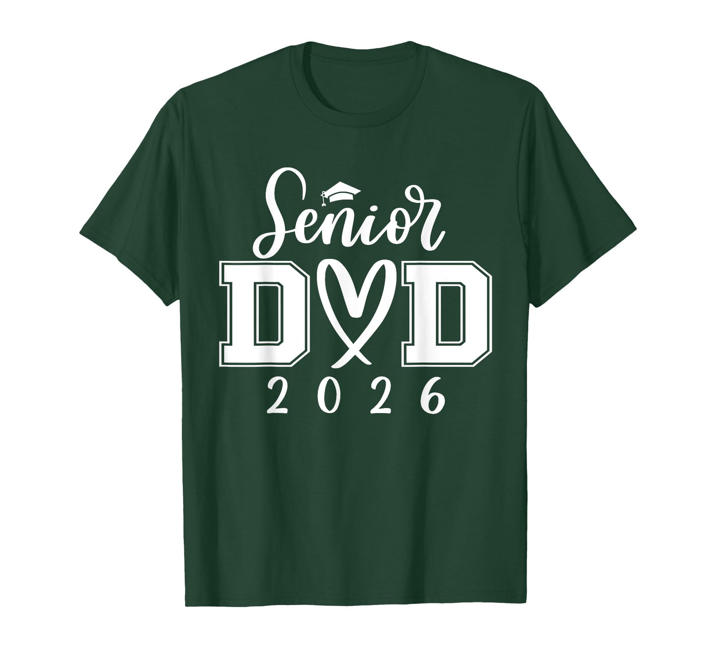 Dad Senior 2026 Proud Dad Of A Class Of 2026 Graduate Father T-Shirt