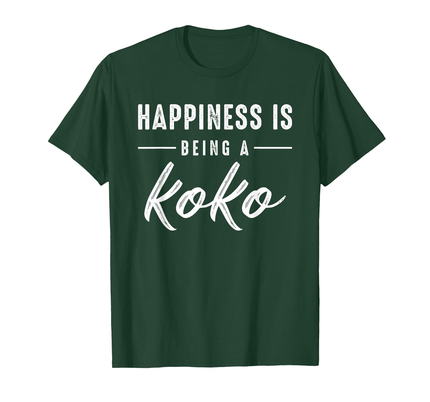 Happiness Is Being A Koko For Cute Grandma Mothers Day T-Shirt