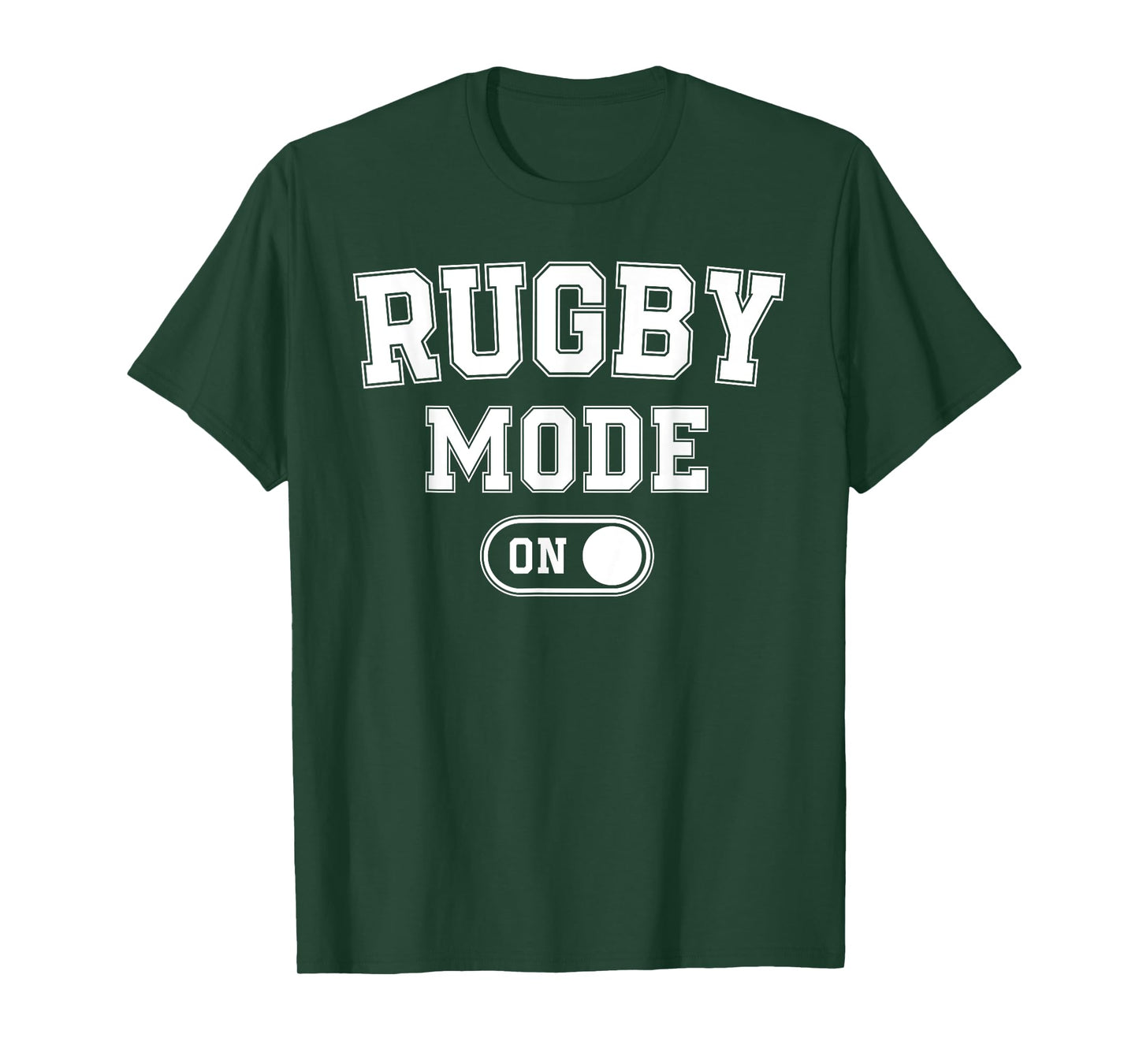 Rugby Mode On Funny Rugger Player Gift Coach T-Shirt