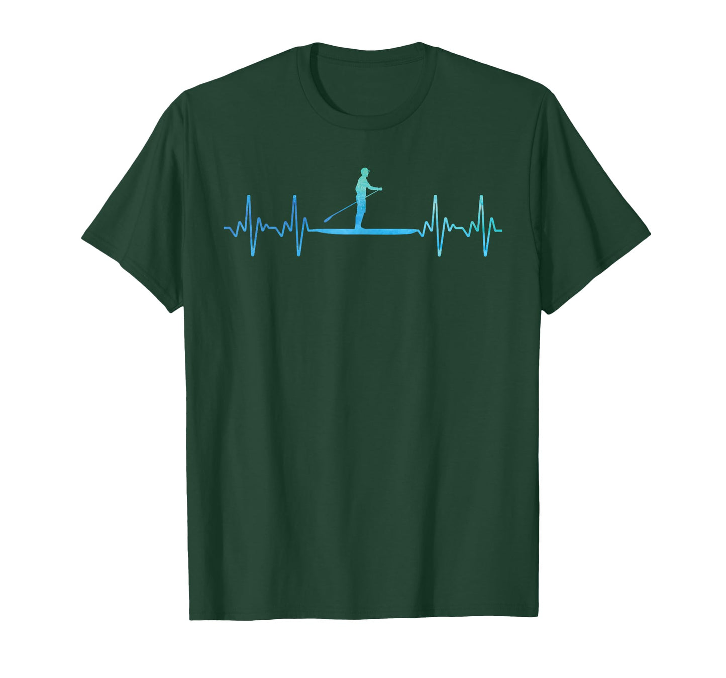 Paddleboarding Art For Men Women SUP Stand Up Paddle Board T-Shirt