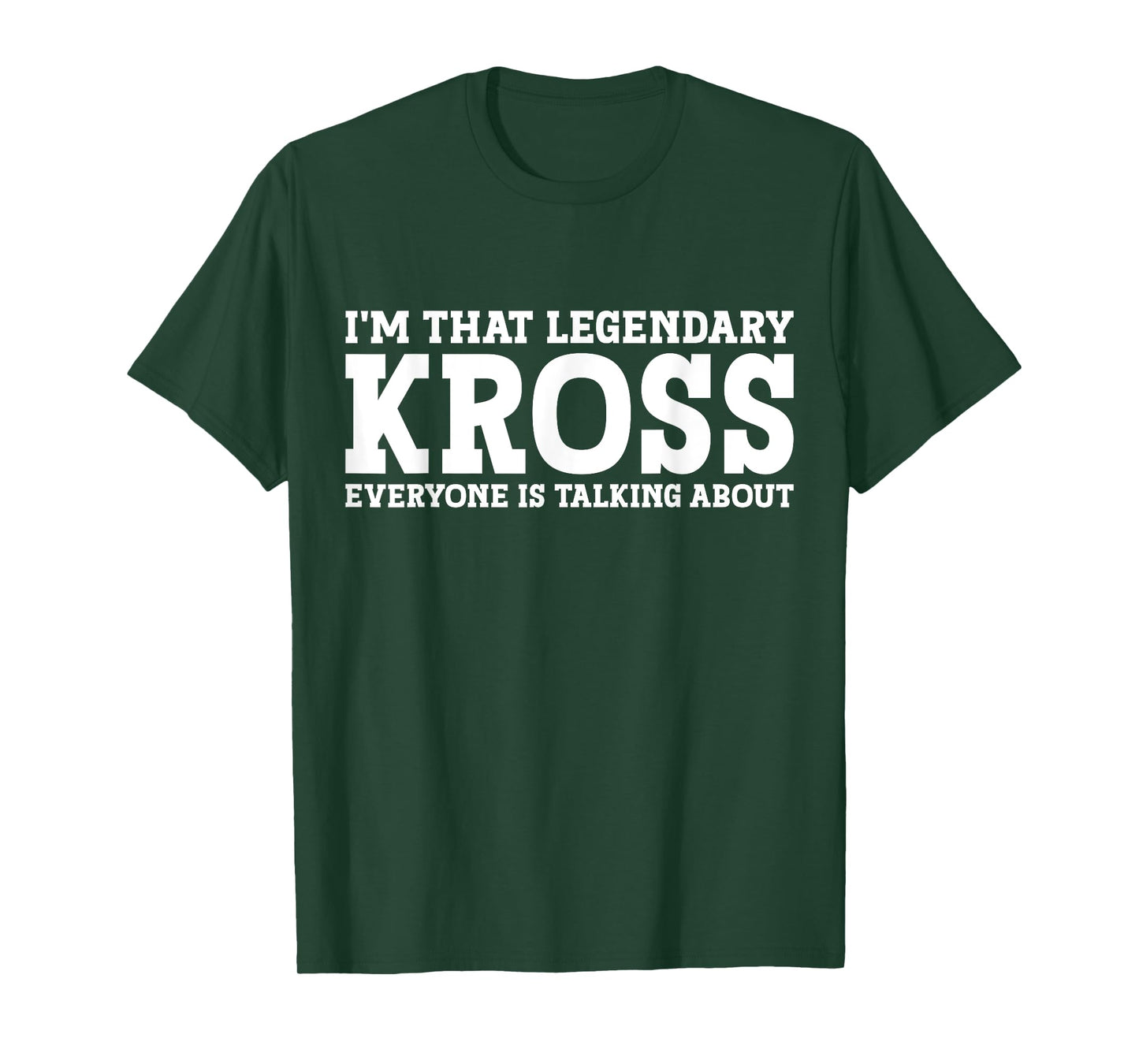 Kross Personal Name First Name Funny Kross T-Shirt