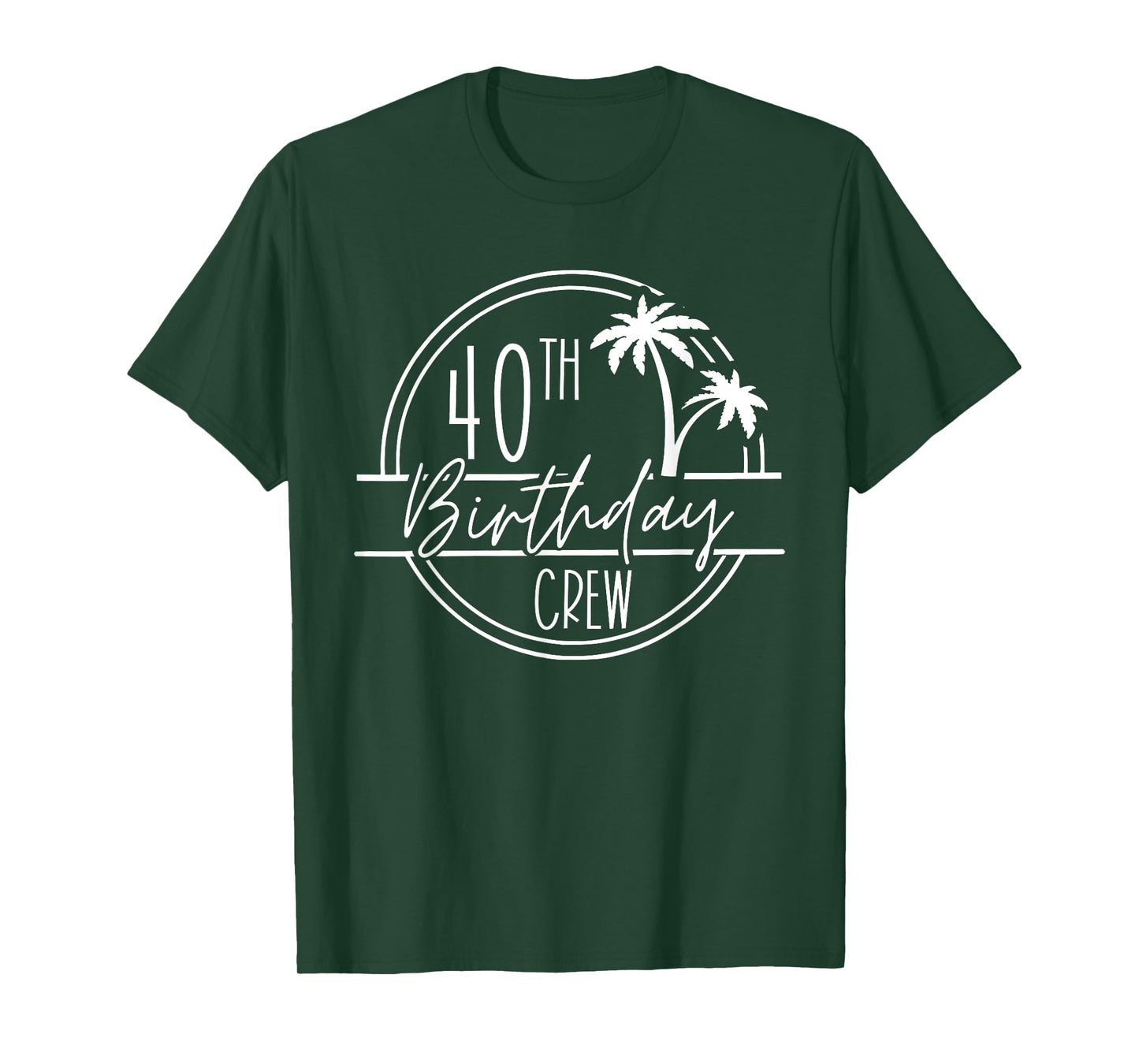 40th Birthday Crew and 40th Birthday Babe, Birthday Trip T-Shirt