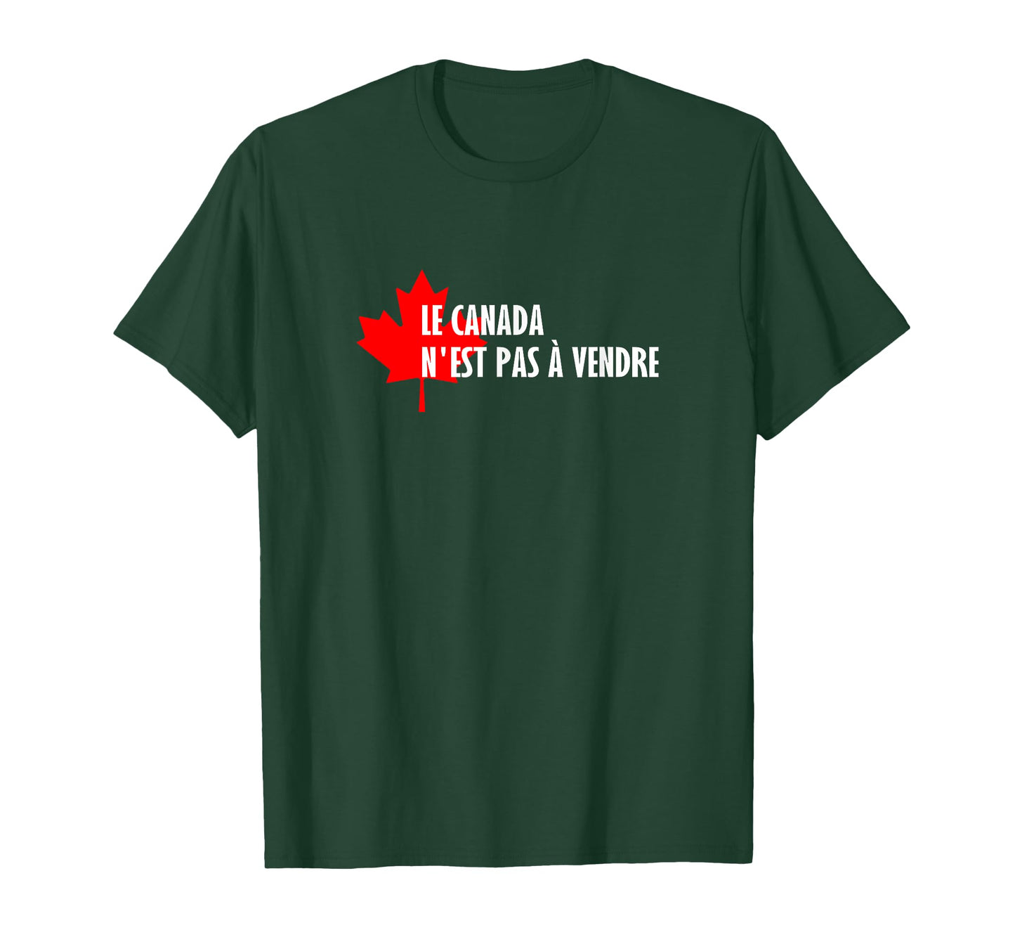 Canada N'est Pas à Vendre Never 51 Proud Canadian Quebec T-Shirt