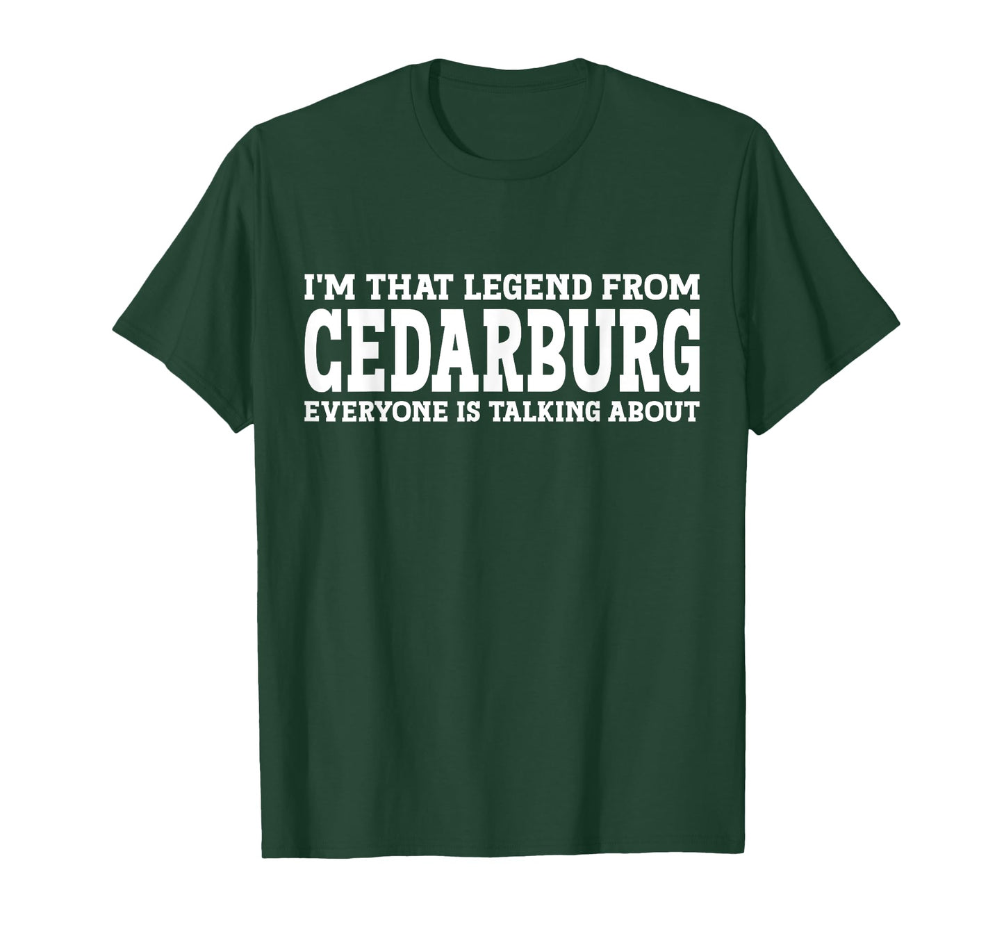 Cedarburg Hometown WI Wisconsin Home Roots City Cedarburg T-Shirt