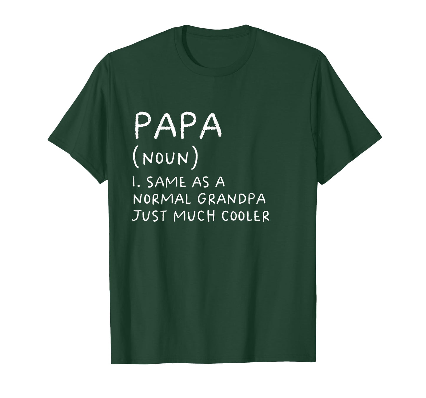 Papa Grandpa Definition Grandfather Funny T-Shirt