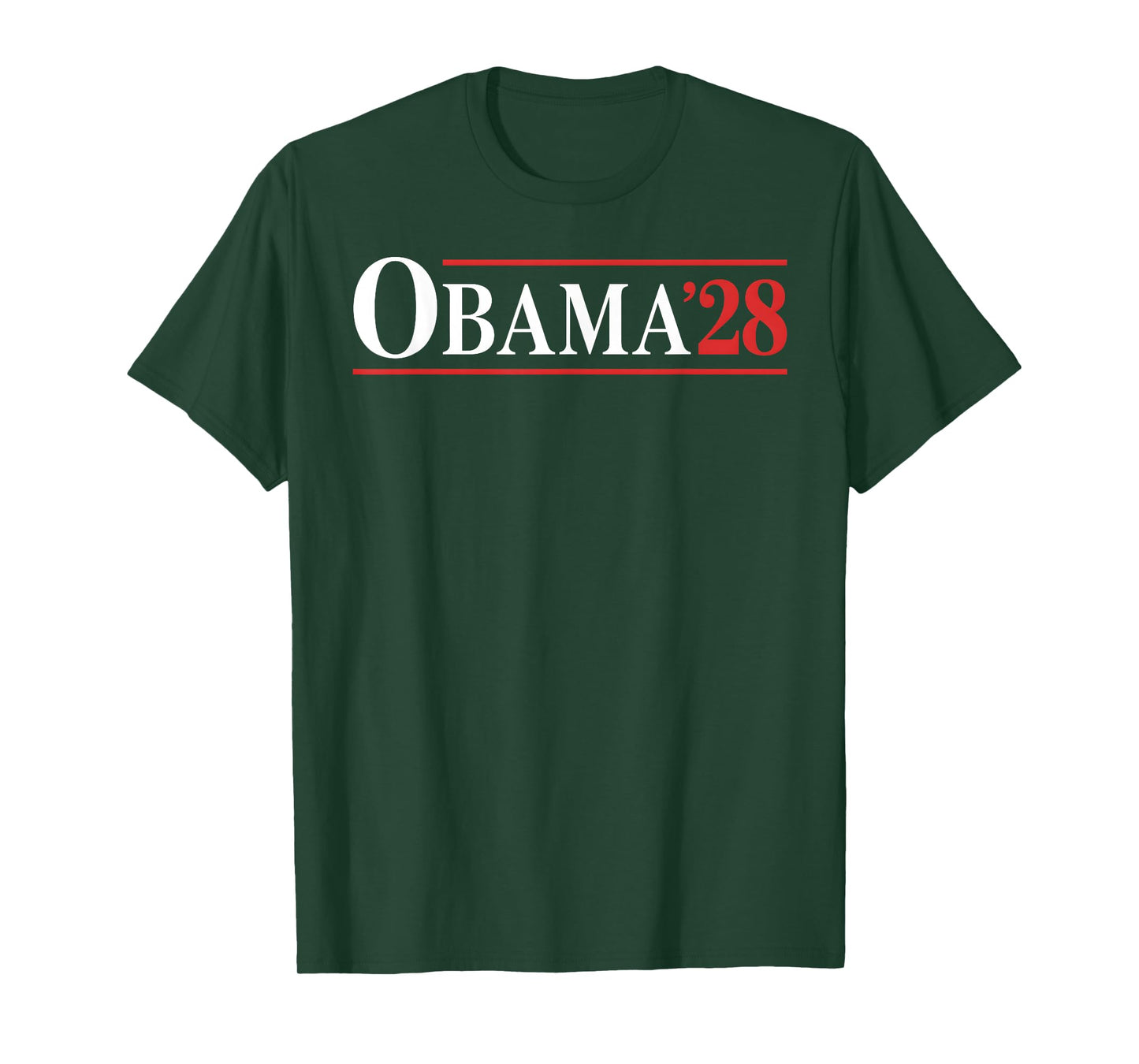 Obama Vintage Retro Patriotic 2028 Political Protest Rally T-Shirt