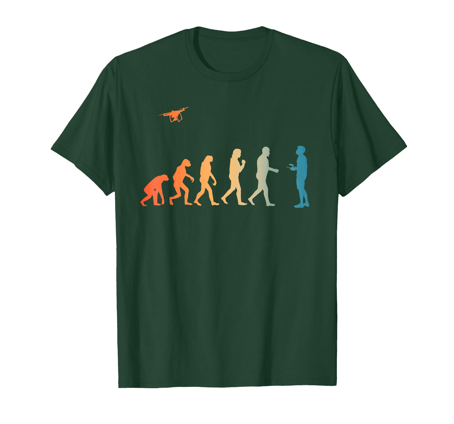 Drone Pilot Art For Men Women Drone Enthusiast Drone Lover T-Shirt