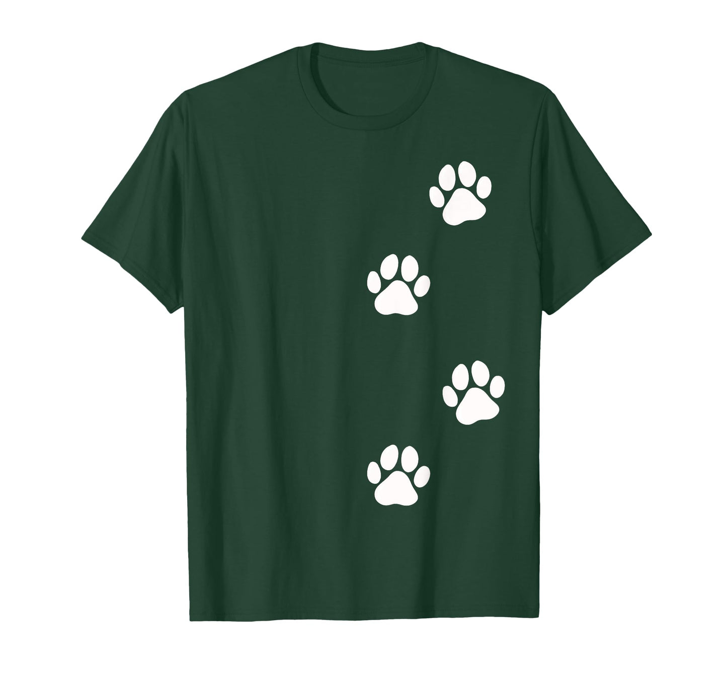 Paw Print Dog Cat Pet Lover T-Shirt for Men Women Girls Kids
