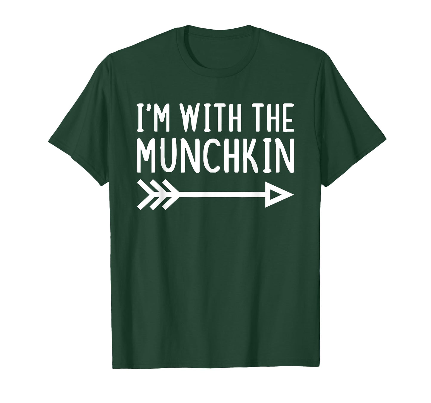 I'm With The Munchkin Funny Matching Halloween Costume T-Shirt