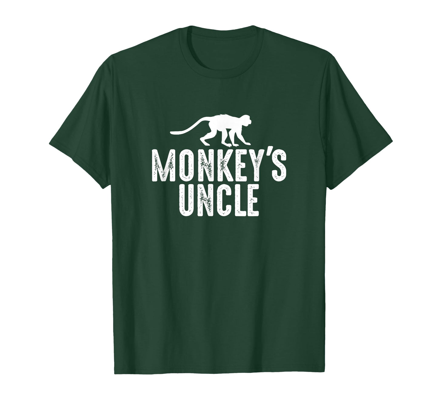 Monkey's Uncle - Funny Monkey Lover Gift Jungle Animal Lover T-Shirt