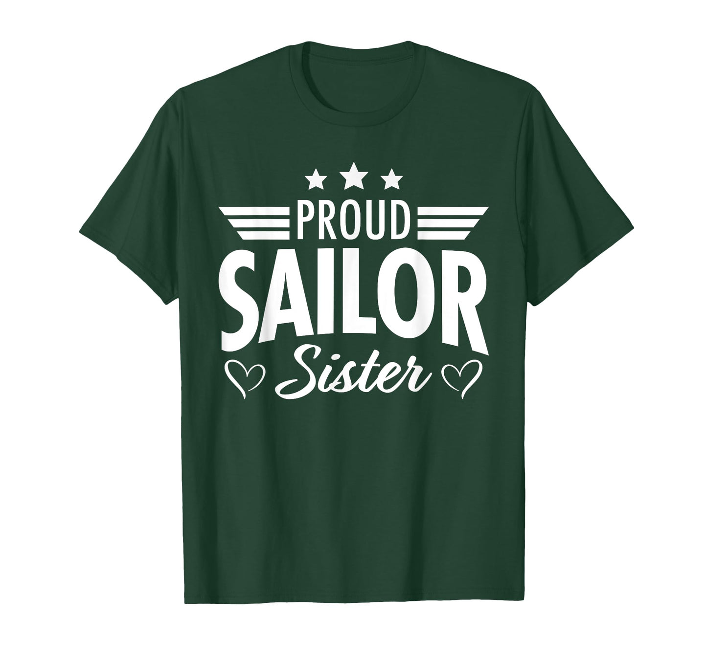 Proud Sailor Sister Heart Classic T-Shirt