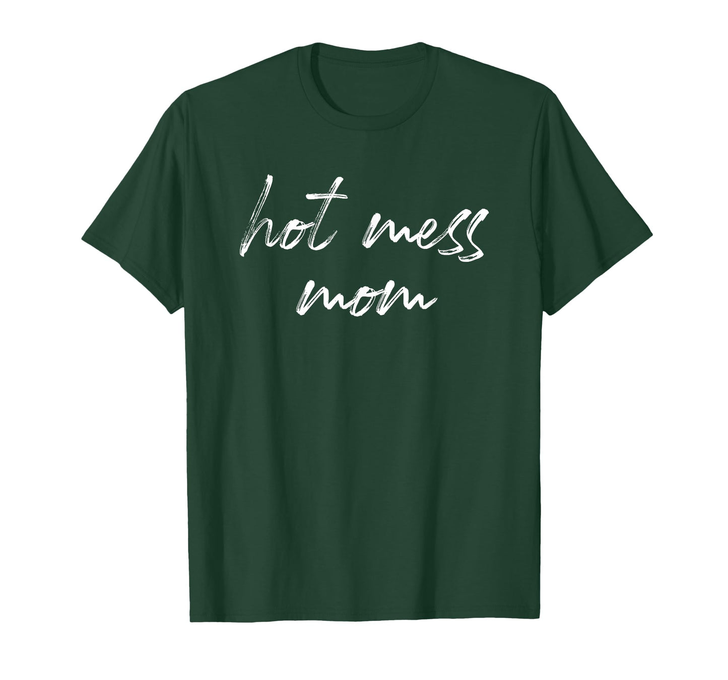 Hot Mess Mom Matching Mom Kid Mothers Day Gift T-Shirt