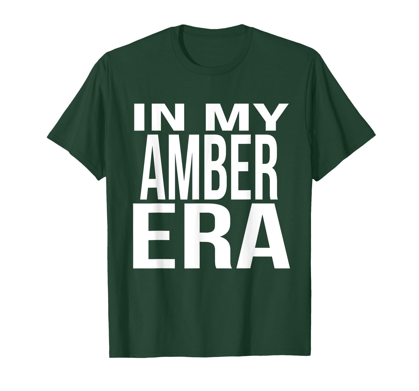 In My Amber Era Family Reunion Squad First Last Name T-Shirt